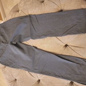 Blue/White Patterned Pants